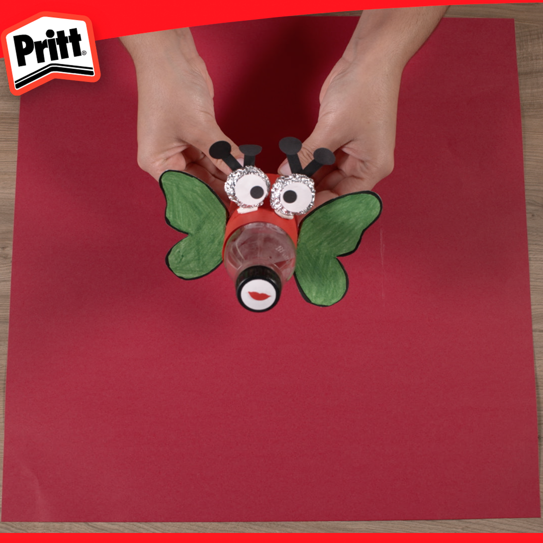 Floresta Criativa Pritt - Passo a passo de borboleta ensina sobre a natureza para crianças