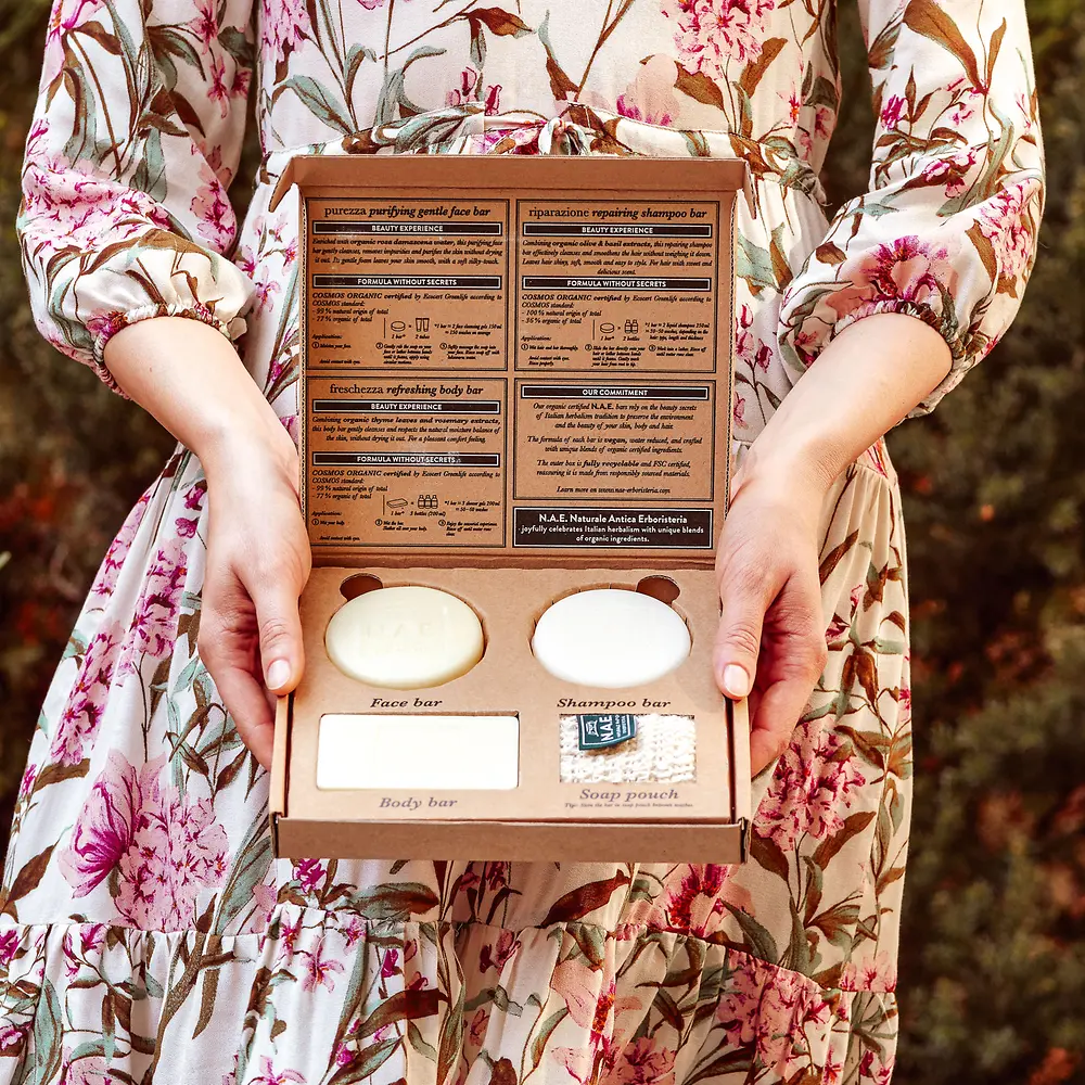 In cooperation with Amazon the organic-certified beauty brand N.A.E. has taken further steps towards sustainability with the launch of its new plastic-free product packaging.