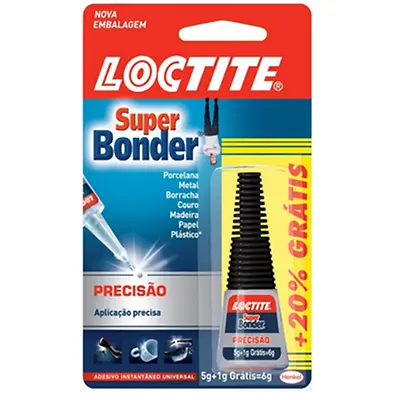 Loctite Super Bonder Precisão 5g + 1g