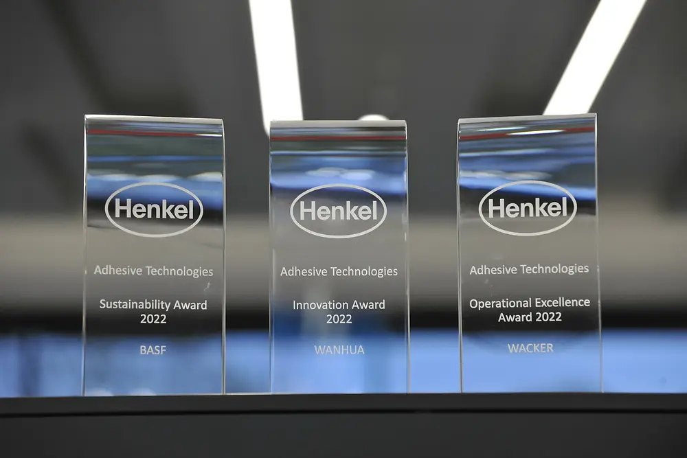 
Adhesive Technologies has granted its Supplier Awards 2022 to BASF, Wanhua and Wacker.