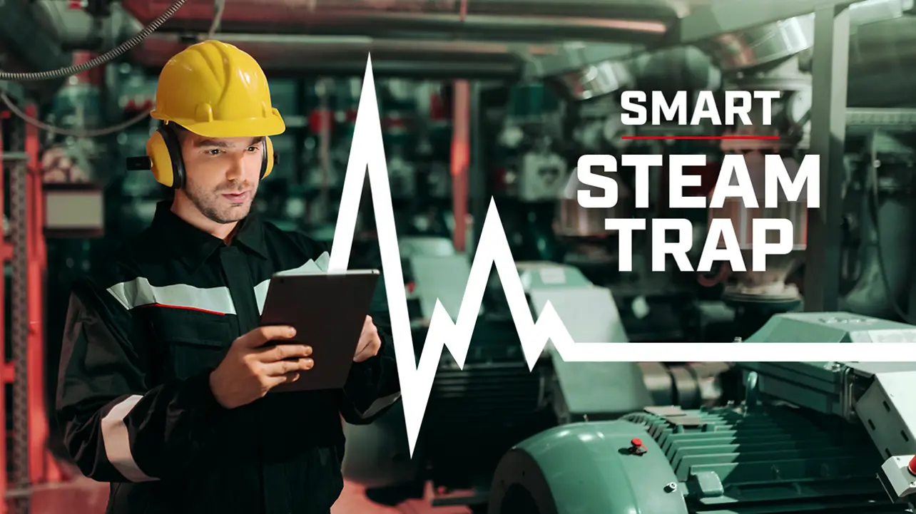Loctite Pulse Smart Steam Trap, técnico de processos de manutenção em uma planta 