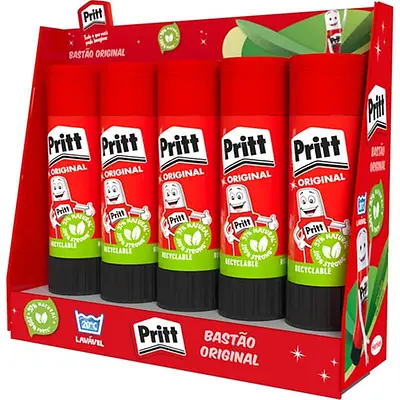 Organização de itens de papelaria