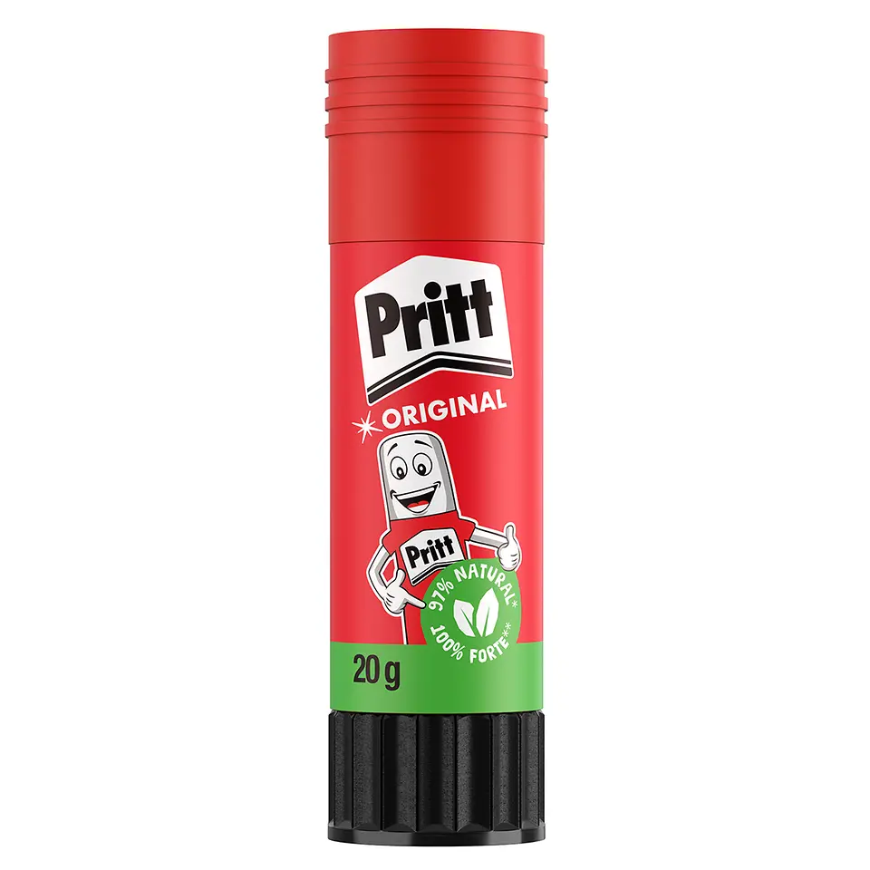 Cola bastão Pritt 97% ingredientes naturais 20g