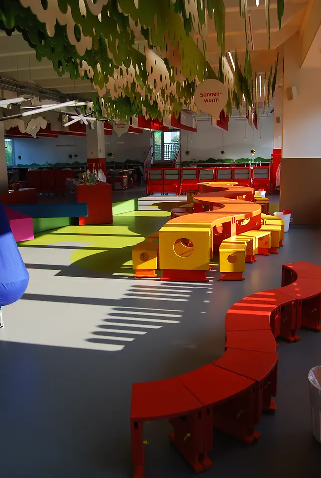Play area in Henkel’s Forscherwelt