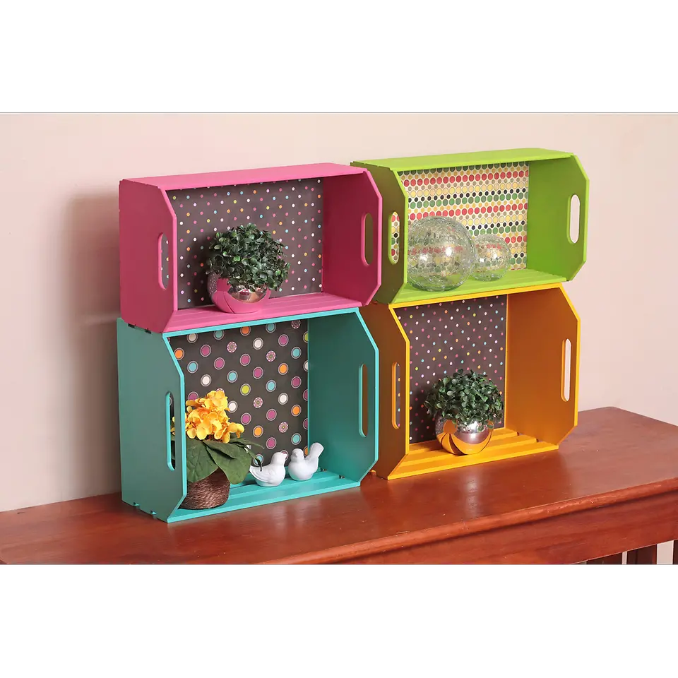 Caixote decorativo
