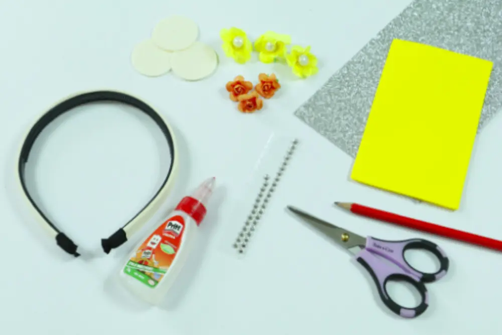 Pritt Tiara de unicórnio materiais